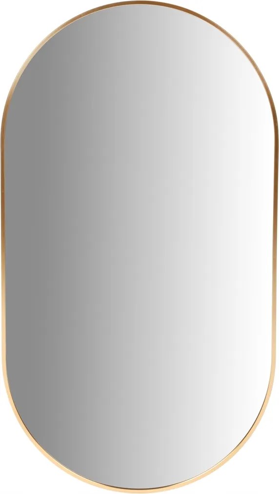 Elora függő tükör ovális arany W 50 cm H 90 cm Homla