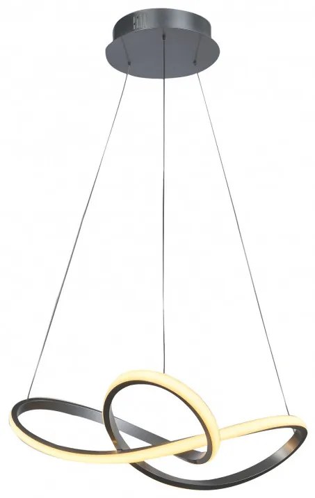 ITALUX MD17011010-1A-S VITA Modern Led Függesztett Lámpa Ezüst LED IP20