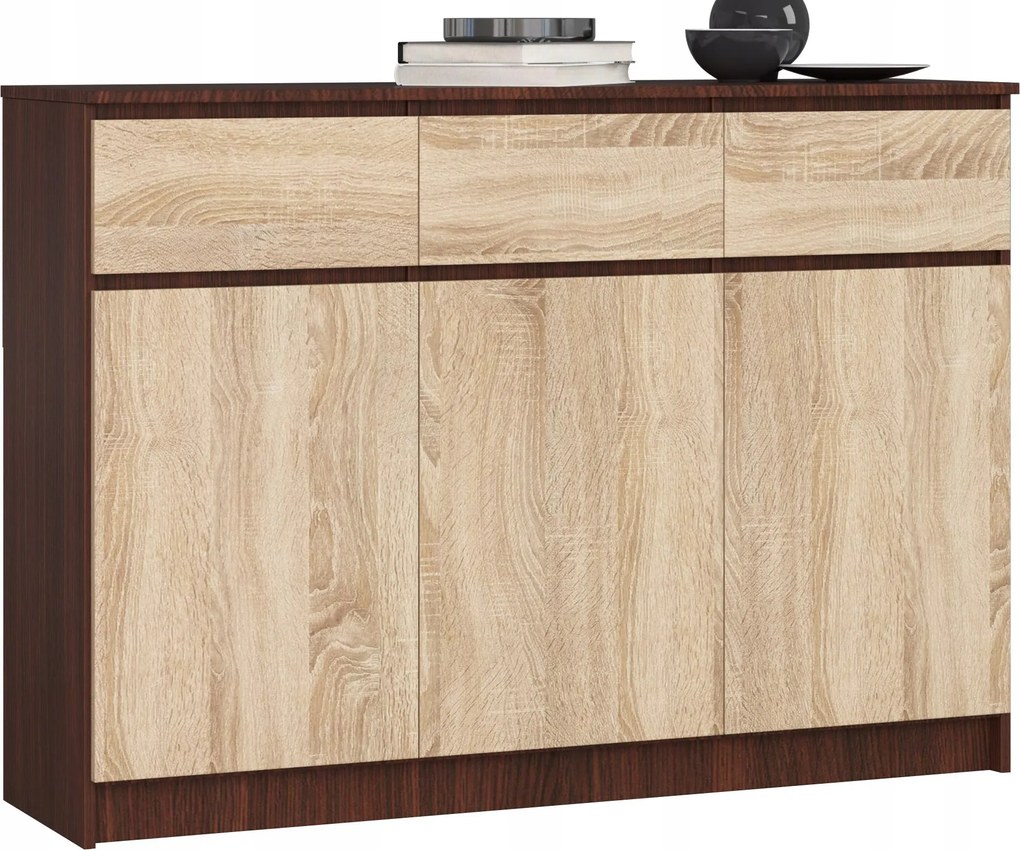 Komód K140 3D 3D Clp Venge Sonoma Akd