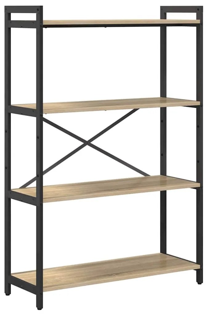 Könyvszekrény sonoma tölgy 80 x 30 x 118 cm Faanyag