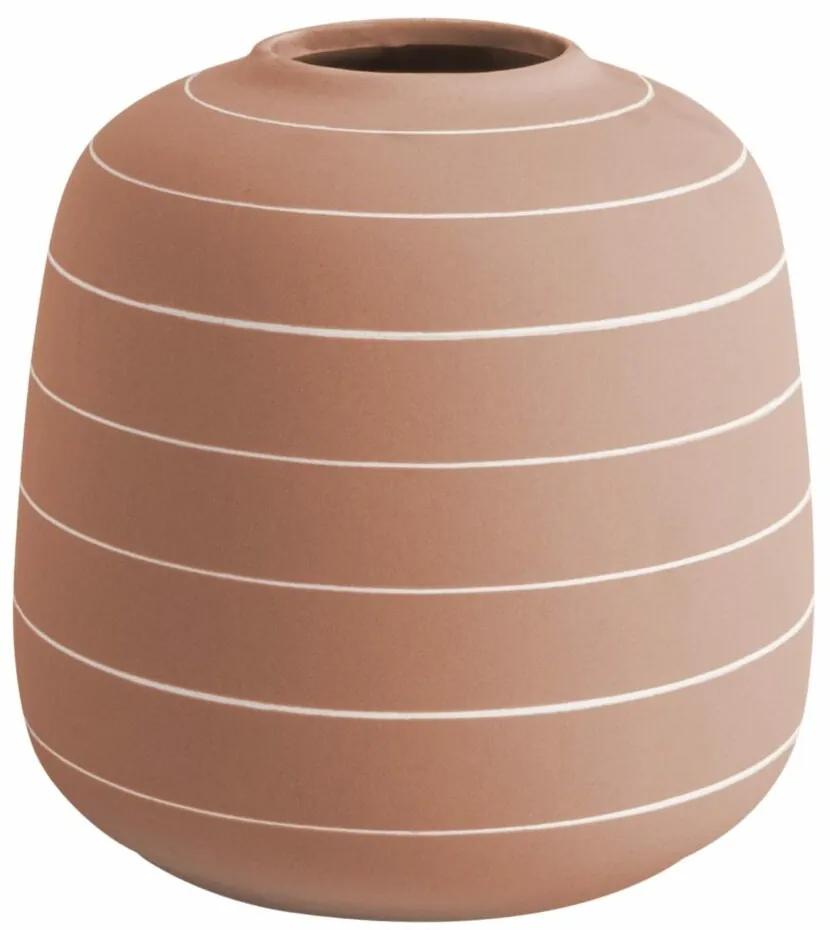 Terra váza, terracotta, H21cm