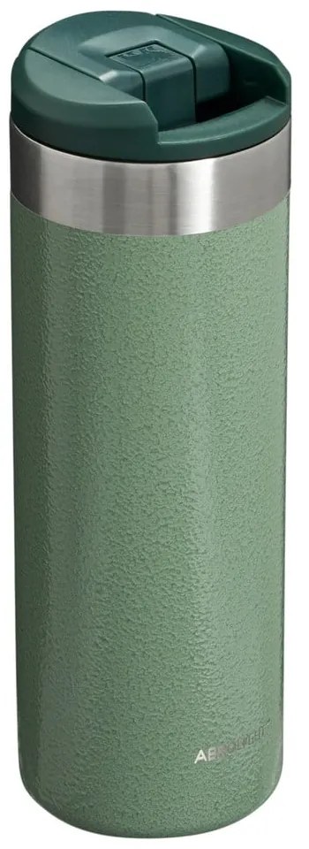 Zöld rozsdamentes acél termobögre 470 ml AeroLight™ Transit Hammer Tone Green – Stanley