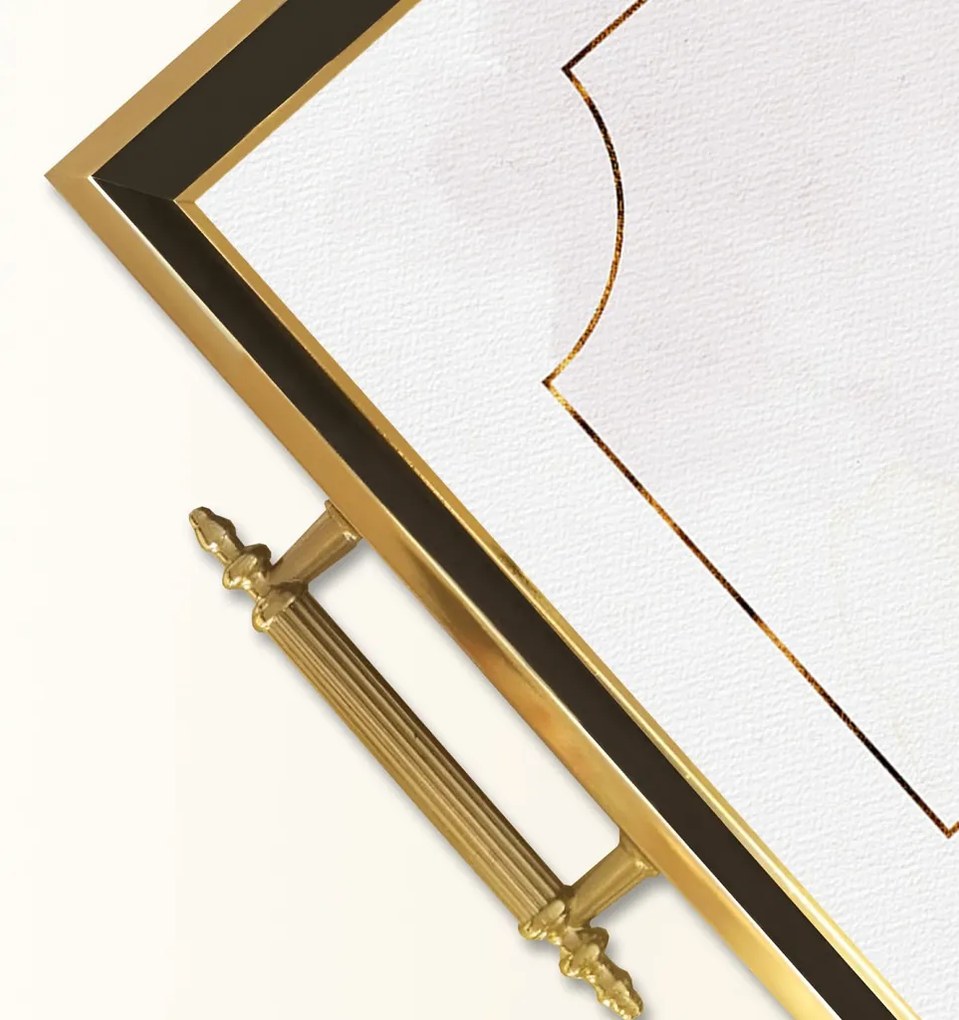 Üveg tálca, 38×24 cm – TPA9824