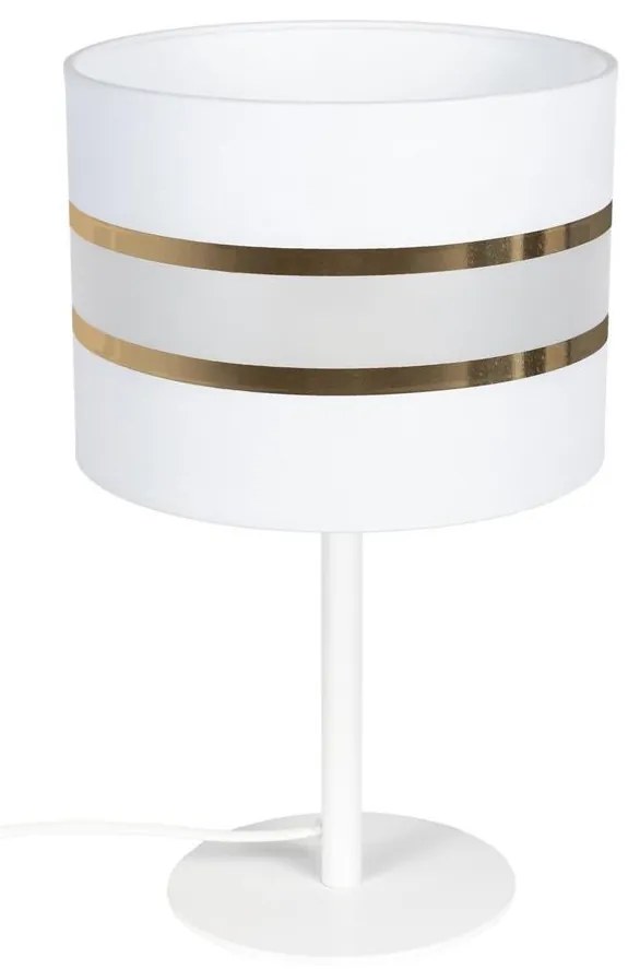 Asztali lámpa CORAL 1xE27/60W/230V fehér