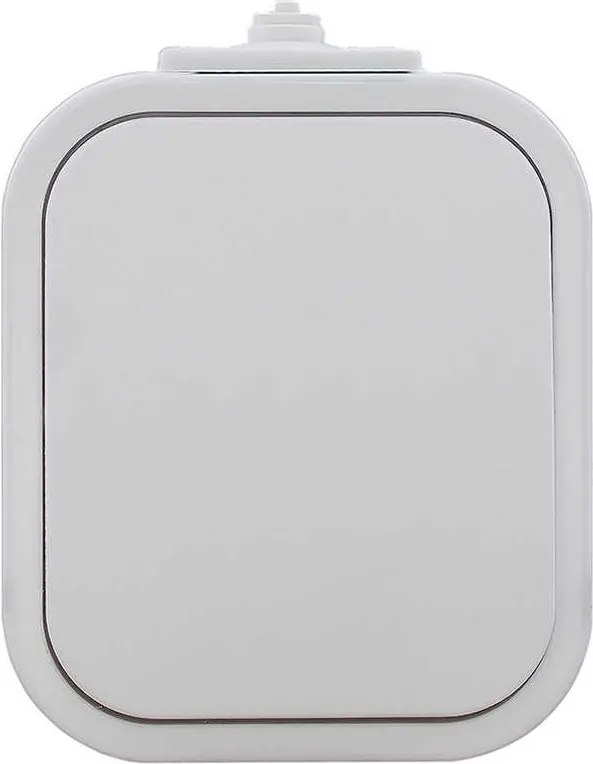 Lépcsőkapcsoló egykapcsolós változtatható fehér falra szerelhető B2 IP54 Abex