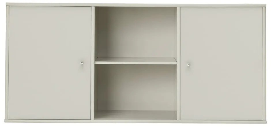 Bézs alacsony függő komód 133x61 cm Mistral – Hammel Furniture