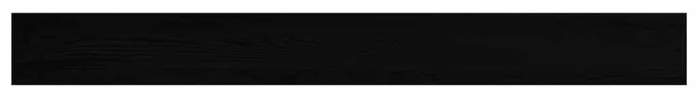 ablakpárkányok 2 db sötétbarna 140x15x2 cm tömör fa tölgyfa