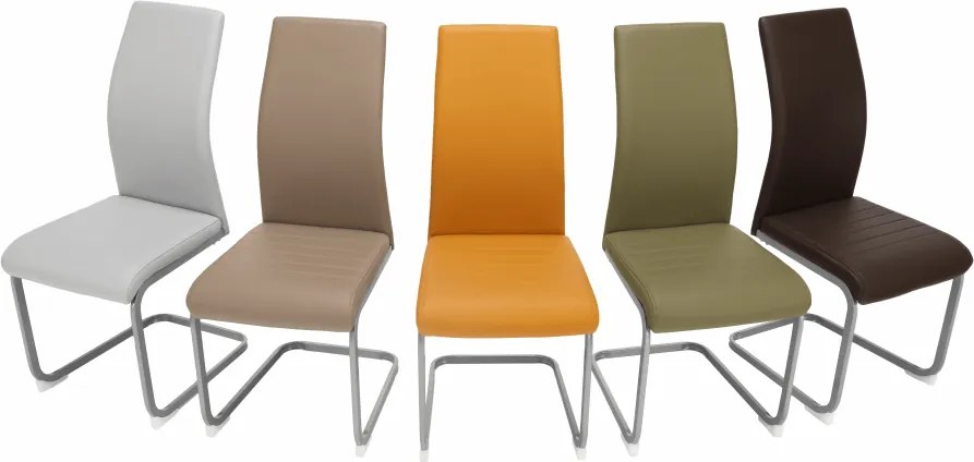 Étkező szék, szürkebarna TAUPE/szürke, NOBATA