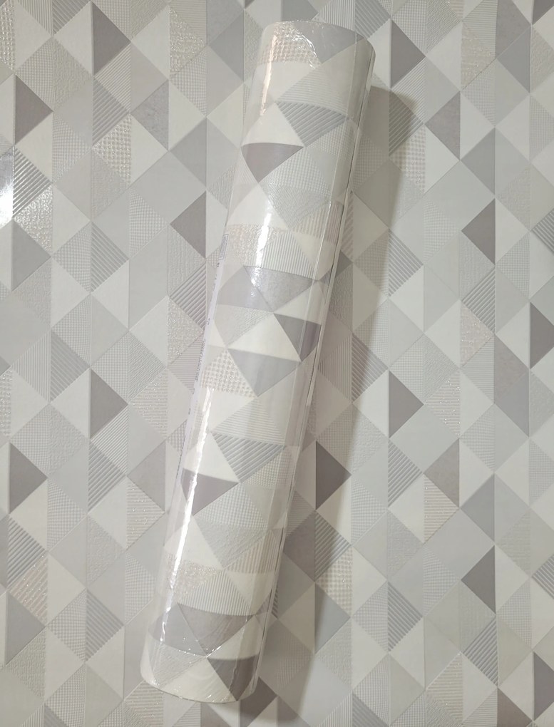 Fali tapéta, geometria, háromszögek, rombuszok, 469002