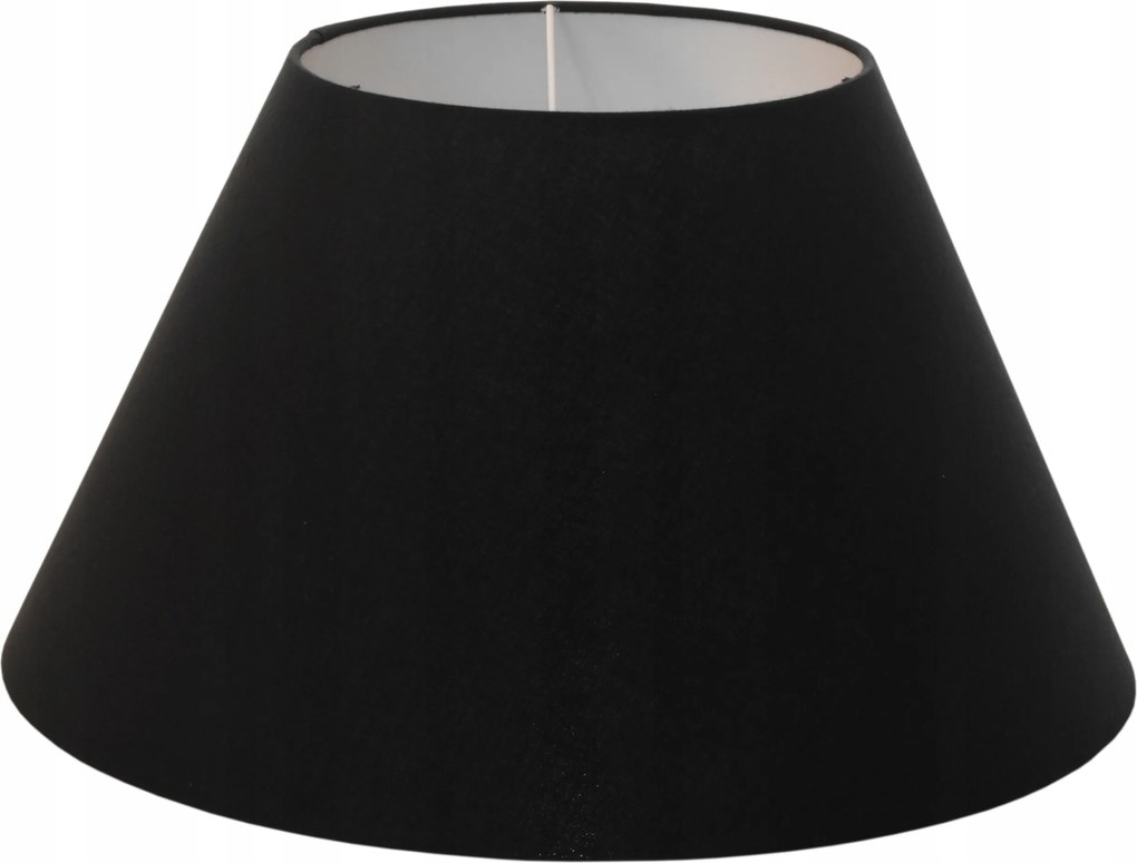 Lámpabúra Kúp E27 Fekete Pamut 25x50 H27 Mirano