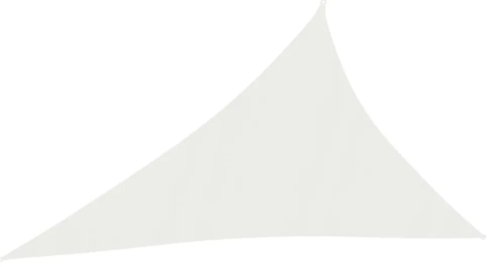 fehér HDPE napvitorla 160 g/m² 3 x 4 x 5 m