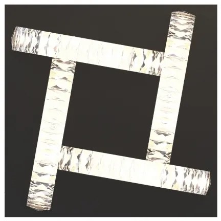 Zuma Line MX3274-4-3BCT - TULA LED mennyezeti lámpa 23,5W, fekete