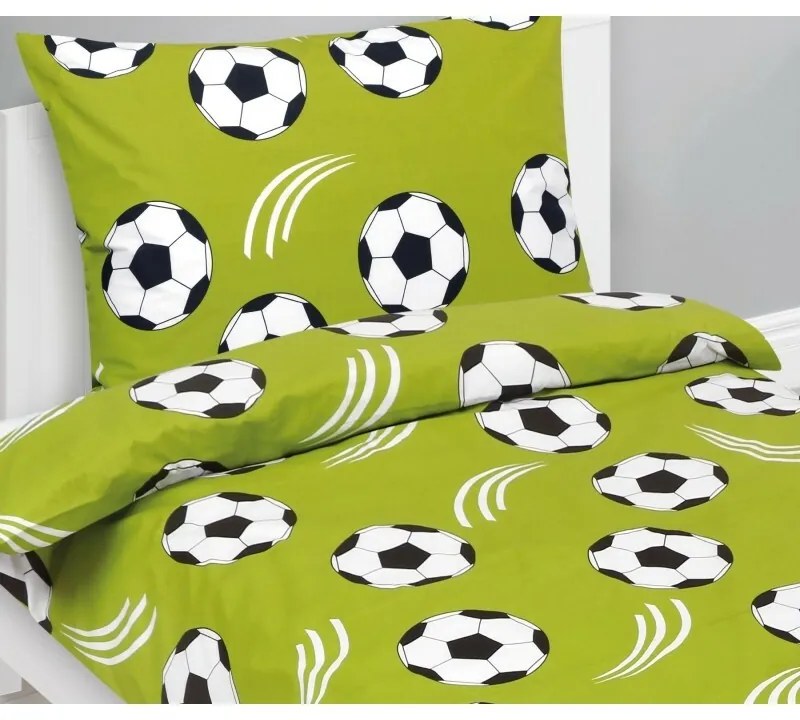Bellatex Junior Futball pamut ágyneműhuzat, 140 x 200 cm, 70 x 90 cm