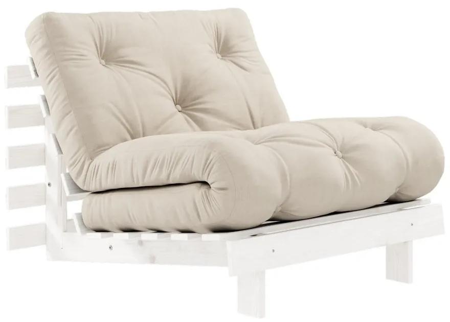 Roots White/Beige variálható fotel - Karup Design