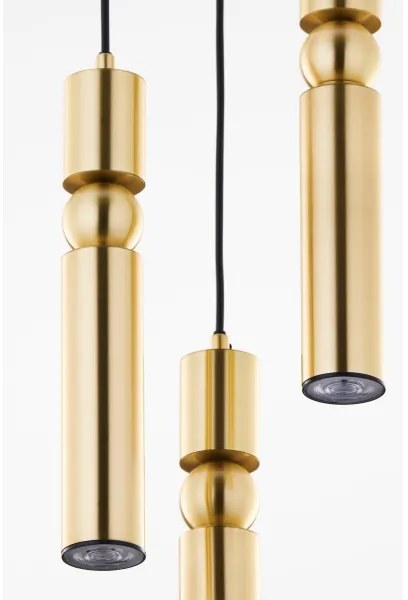 Jupiter 2019 - Csillár zsinóron ALAS 3xGU10/10W/230V arany