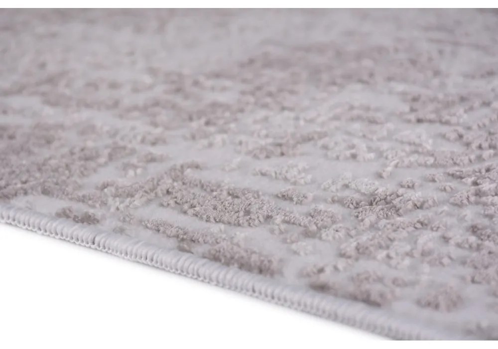 Szürke-világosbarna pamut lépcsőszőnyeg szett 16 db-os 25x65 cm Milan Vizon – Vitaus
