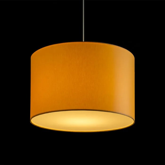 RENDL RON 40/25 lámpabúra Chintz sárgabarack/fehér PVC max. 23W