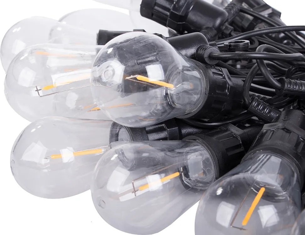 LED kerti fényfüzér LUCENT, 20 m
