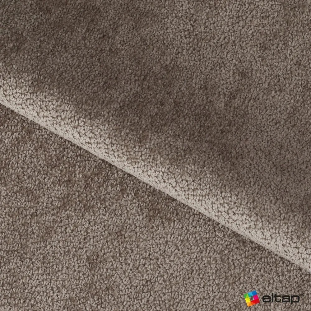 Világosbarna kárpitozott ágyneműtartós franciaágy ágyráccsal 180x200 cm Dizzle – ELTAP