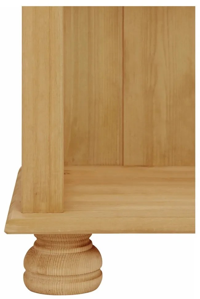 Natúr színű borovi fenyő könyvespolc 70x181 cm Ella – Støraa