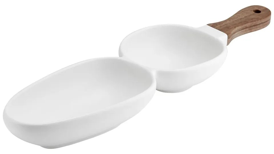 Essentials fehér porcelán szervírozó tálka - Ladelle