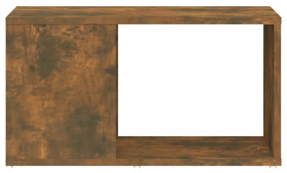 füstös tölgy színű szerelt fa TV-szekrény 60 x 24 x 32 cm