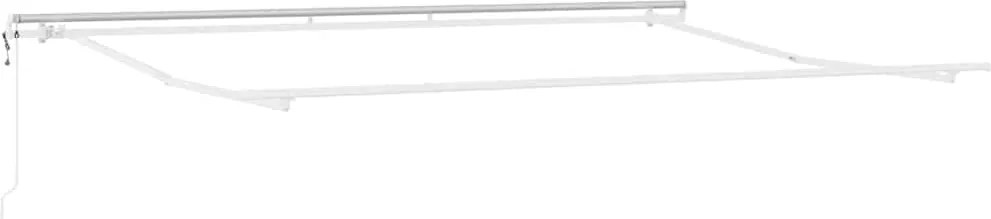 vidaXL Napernyő keret Fehér 450 × 300 cm Alumínium
