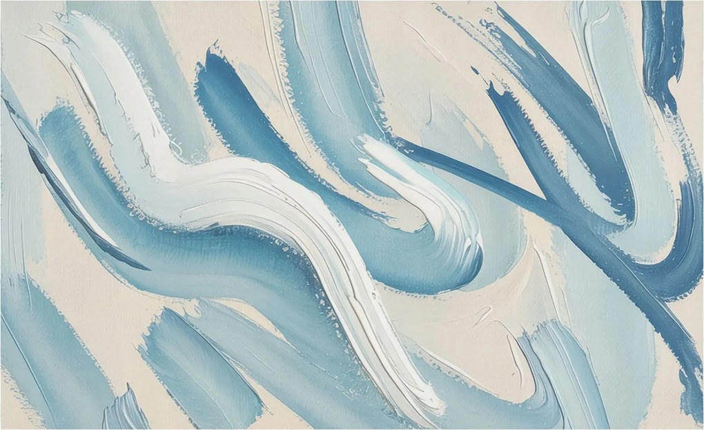 Dekoratív fali tapéta 3D hatással Absztrakt húzások 416x254