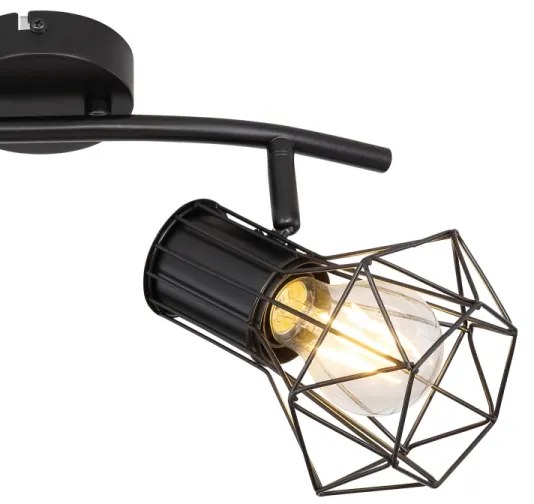 Globo 54017-2 - Spotlámpa PRISKA 2xE27/40W/230V