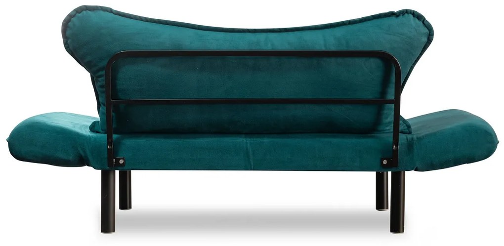 Design összecsukható kanapé Wenda 140 cm petróleum
