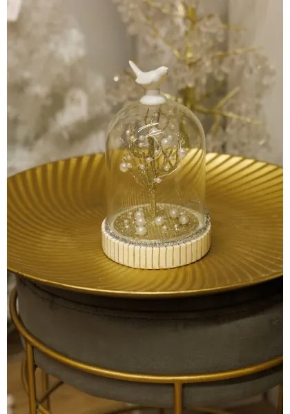 LED karácsonyi dekoráció 12xLED/3xAAA meleg fehér