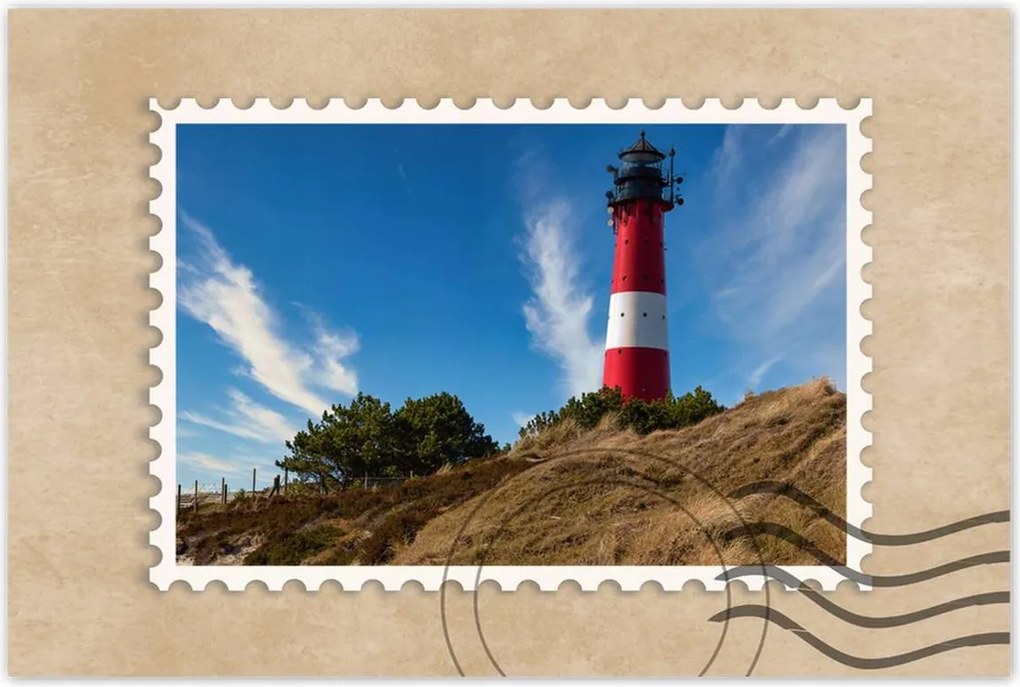 Poszterek 60x40 Világítótorony Tájkép