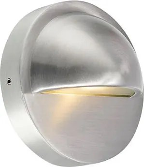 MARKSLÖJD 107715 GARDEN24 Modern Kültéri Fali Lámpa Ezüst LED IP44
