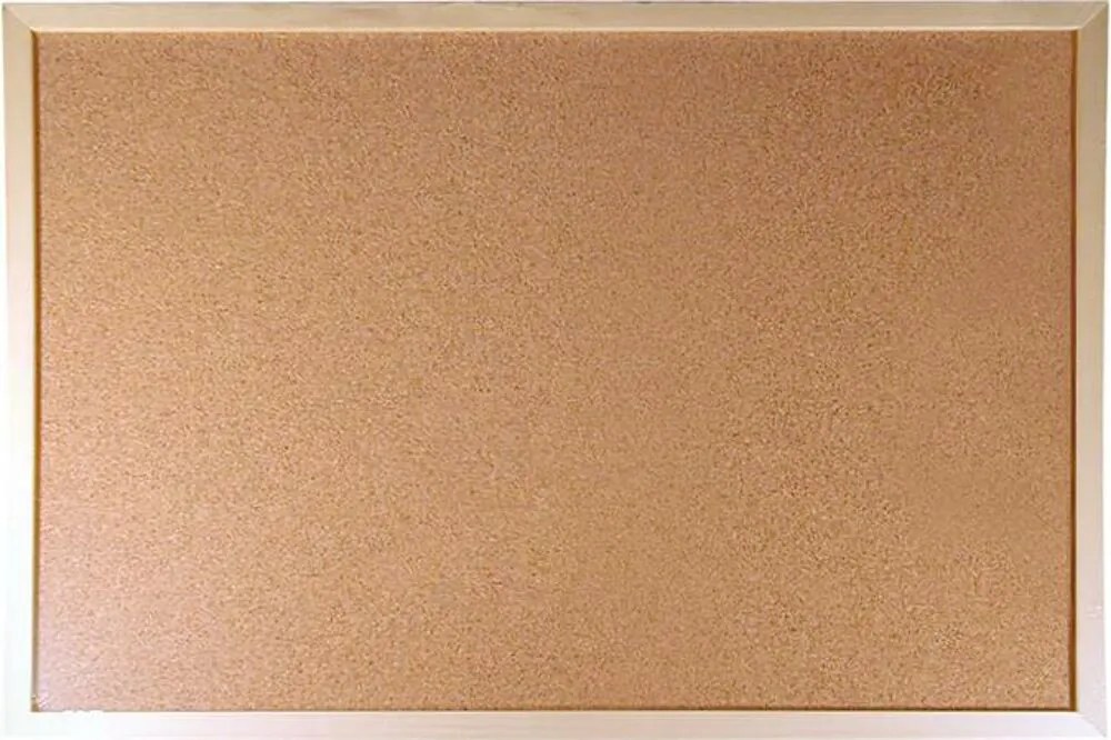 Parafatábla, 90x60 cm, fa keret, VICTORIA VISUAL (VVI16)