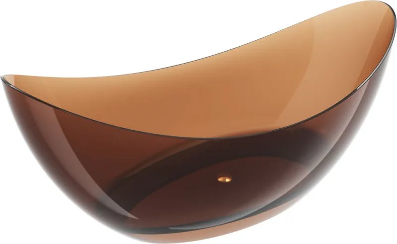 Mexen Vea earth wanna szabadon álló átlátszó 180 x 80 cm, króm parafa - 58091808005