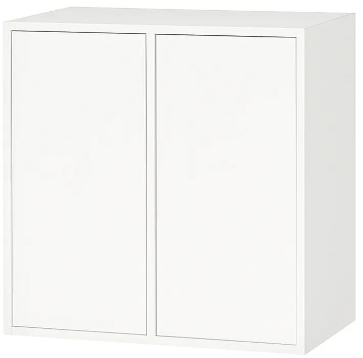 Boxie 2 ajtós fali szekrény 80x80x37 cm fehér