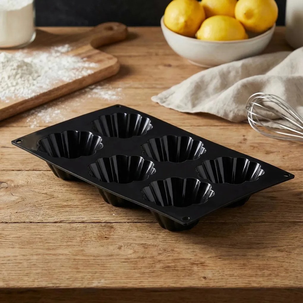 De Buyer 1964.01 szilikon forma Moul'flex Briošky,6 db