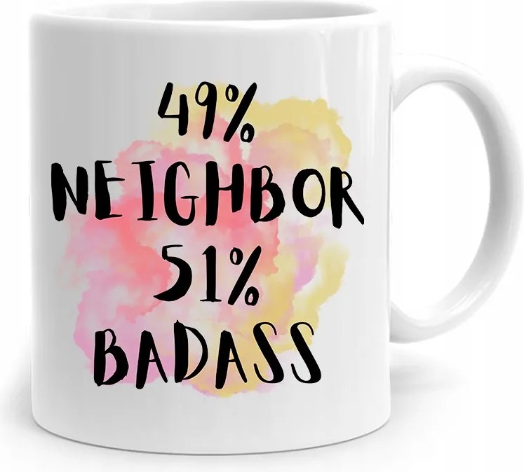 Szomszédnak Születésnapi Ajándék Bögre fényképes nyomtatással