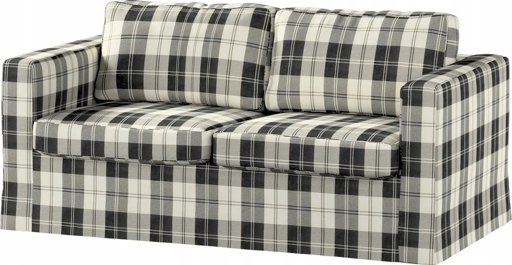 Dekoria Karlstad 2 személyes kinyitható kanapé huzat Ikea