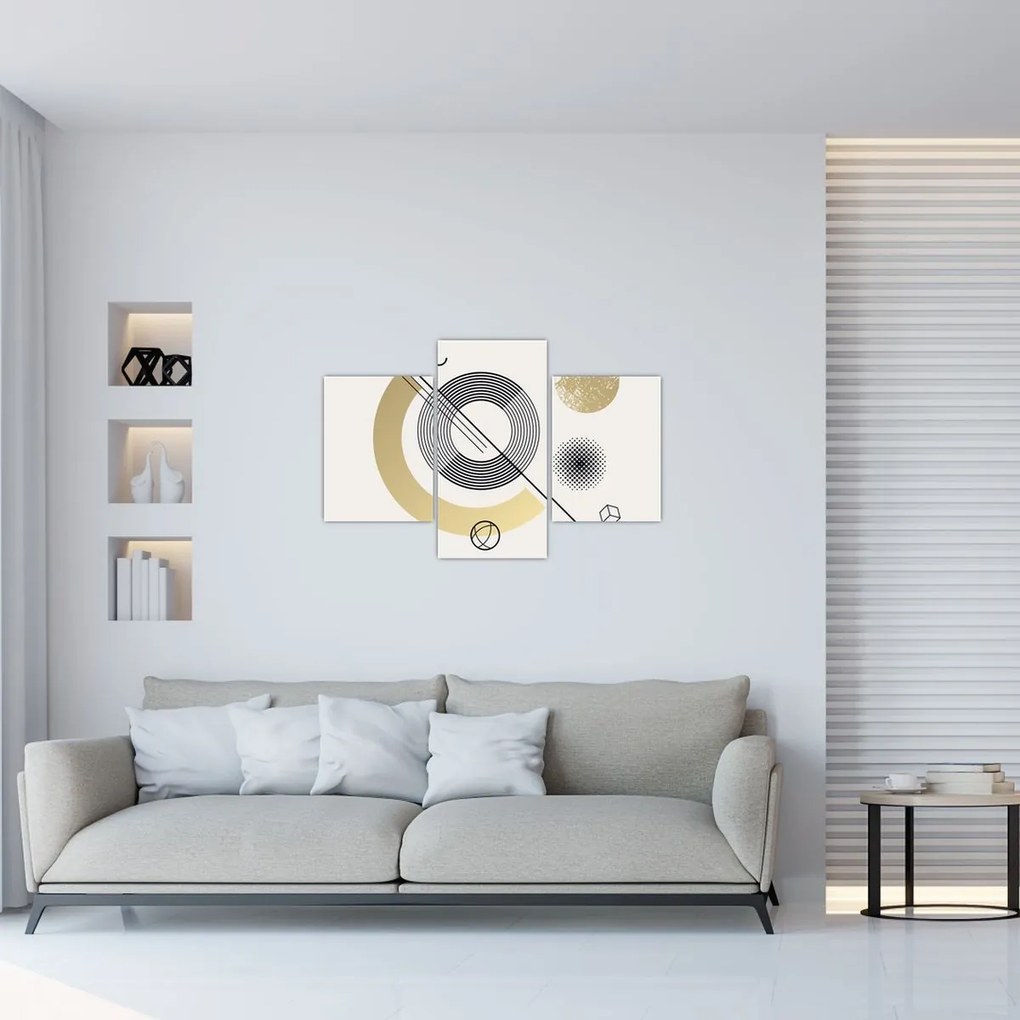 Kép - Geometriai formák N⁰2 (90x60 cm)