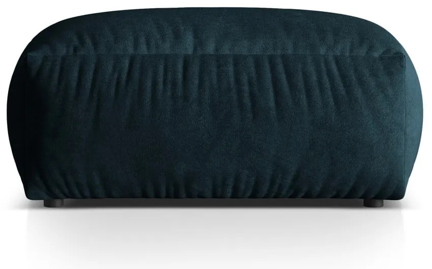 Sötétkék bársony moduláris lábtartó Martina – Micadoni