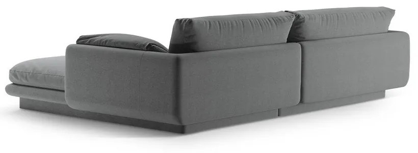 Sötétszürke sarokkanapé (bal oldali) Torino – Micadoni Home