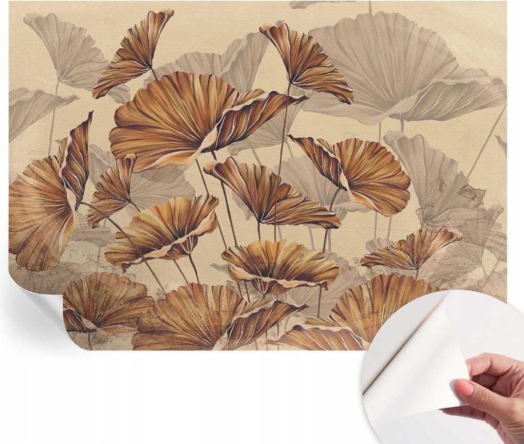 Design fali fotótapéta öntapadós őszi elegancia 208x146