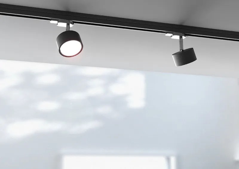 RENDL PIXIE háromáramkörös sínre fekete króm 230V LED GX53 7W