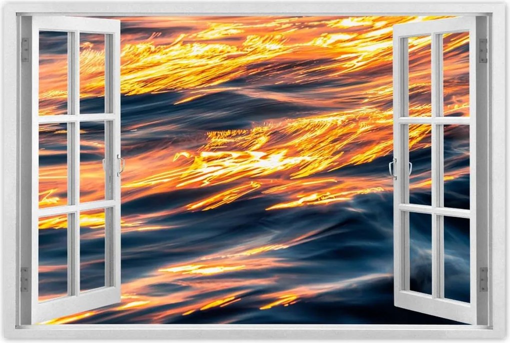 Poszterek 120x80 Naplemente Víz Tenger