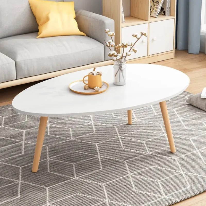 Fiókos dohányzóasztal 80x42x40 cm fehér BC-02