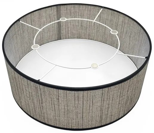 Mennyezeti lámpa SIRJA 2xE27/15W/230V Ø 35 cm barna