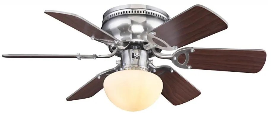 Globo Globo 0307WE - Mennyezeti ventilátor UGO 1xE27/60W/230V GL6165