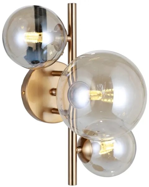 ITALUX WL-406007-3-HBR - CANELLO fali lámpa 3xG9/5W/230V, réz