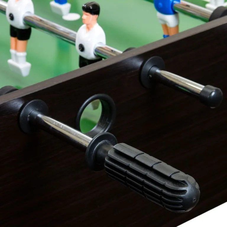 GamesPlanet® Csocsóasztal BELFAST Barna 121 x 101 cm